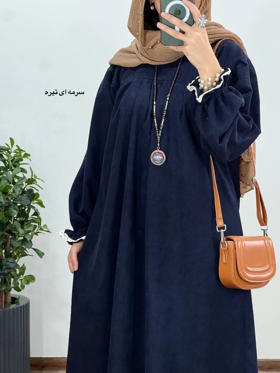پیراهن مانتویی پاییزه رایلی 3 با کد 3988